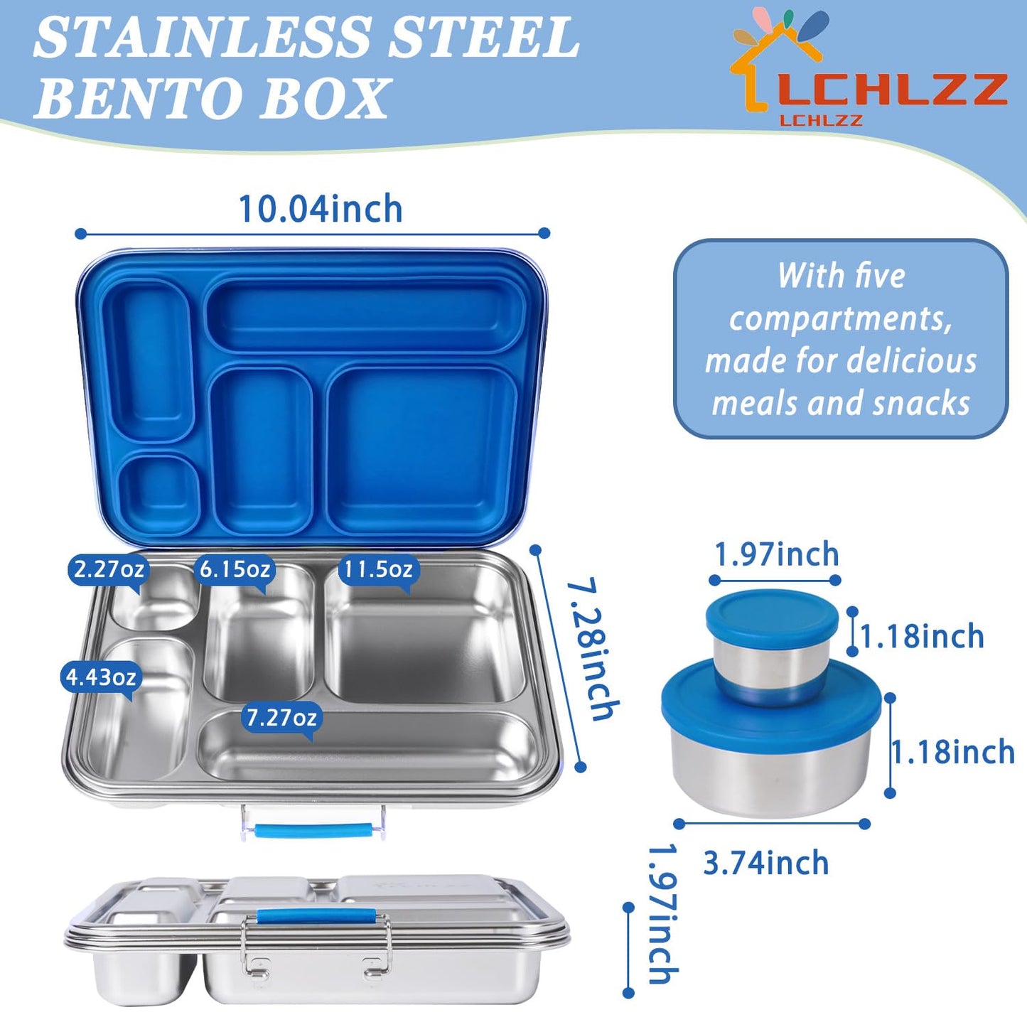 Stainless Steel Bento Box