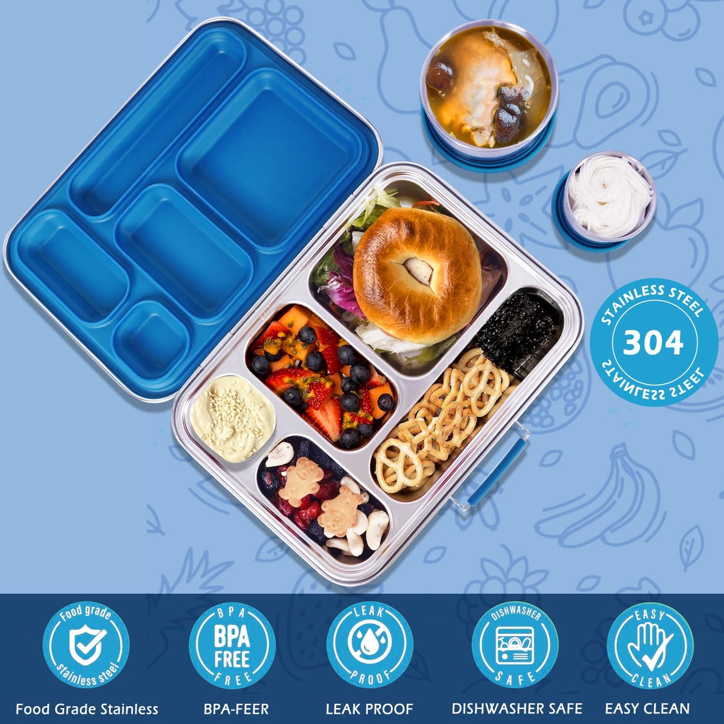 Stainless Steel Bento Box