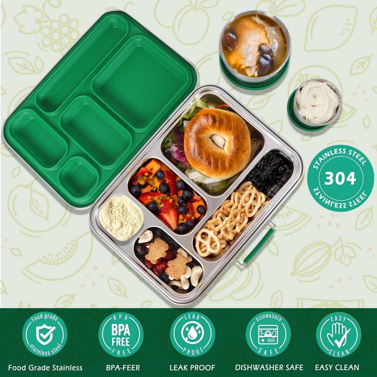 Stainless Steel Bento Box